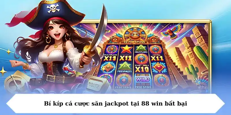 Bí kíp cá cược săn jackpot tại 88 win bất bại